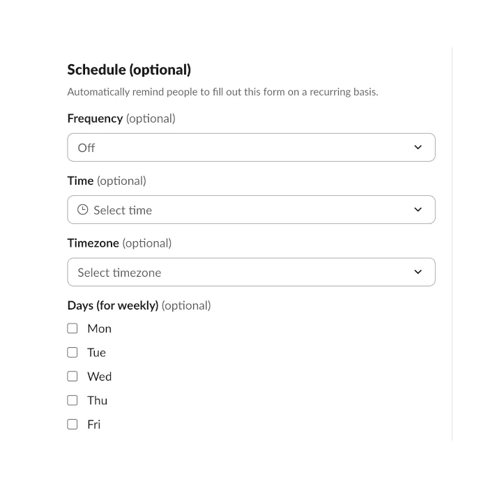 Recurring reminders on autopilot